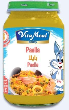 Vitameal Baby - Glass Jars - Paella