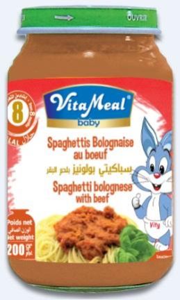 Vitameal Baby Spaghetti Bolognese
