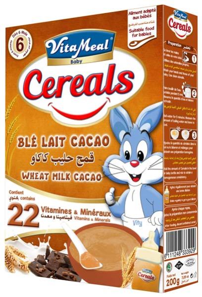 Vitameal Baby Wheat Milk & Cocoa
