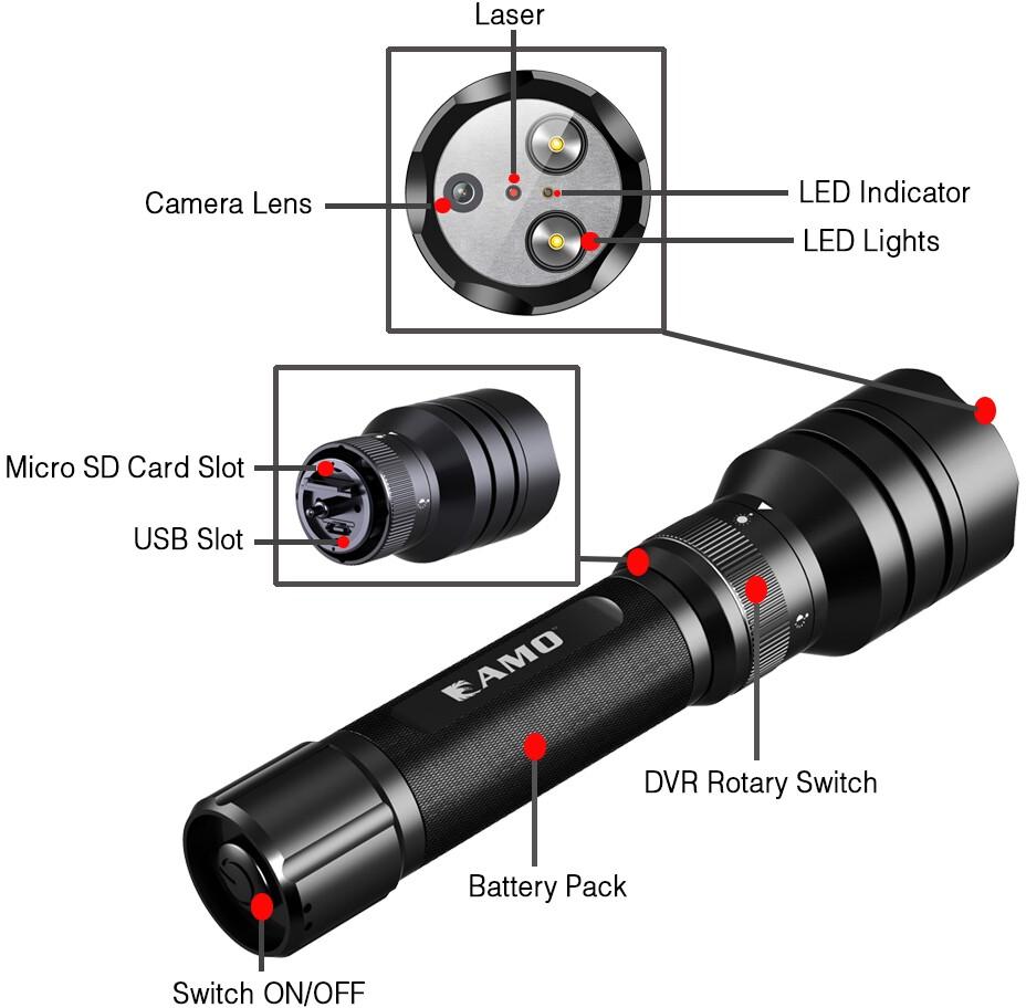 flashlight for video recording
