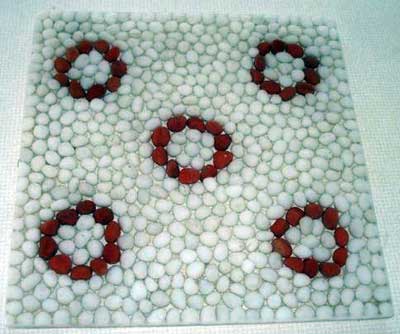 White Tumbled Tiles