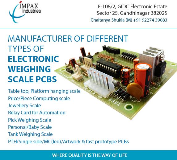 ASSEMBLED PCBS FOR ELECTRONIC WEIGHING SCALE