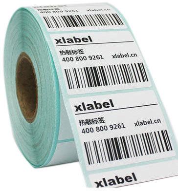 Printed barcode sticker