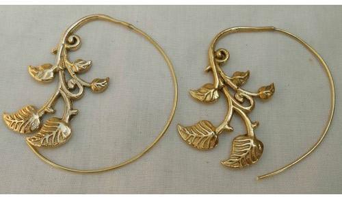 Brass Fashion Earrings