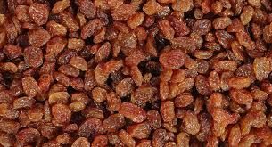 brown raisins