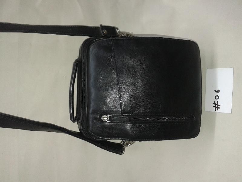 gents leather side bag