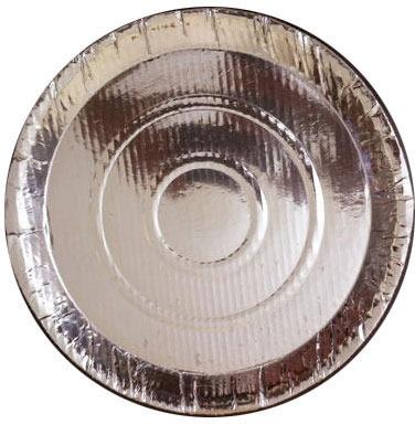 Aluminum Coated Disposable Paper Plates, for Event Party Supplies