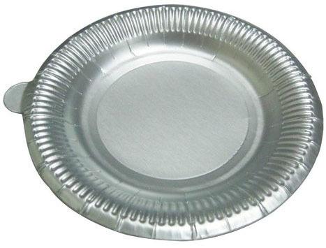 Silver Coated Disposable Paper Plates