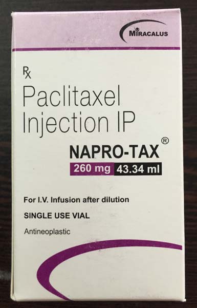 NAPROTAX paclitaxel 260mg Injection