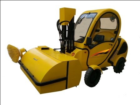 Alano1900 Ride street sweeping machine