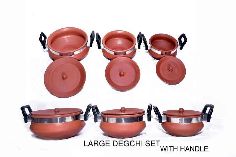 Large  Degchi Set With Handle