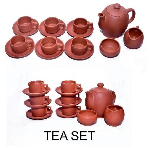 Terracotta Tea Set, Occasion : Gift