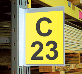 Warehouse Pouch Signs