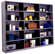 CLOSED STYLE STEEL SHELVING