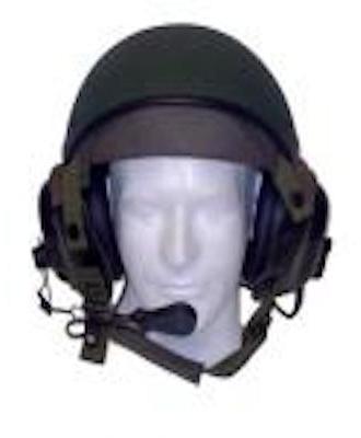 Crewman Vehicle Communication Helmet