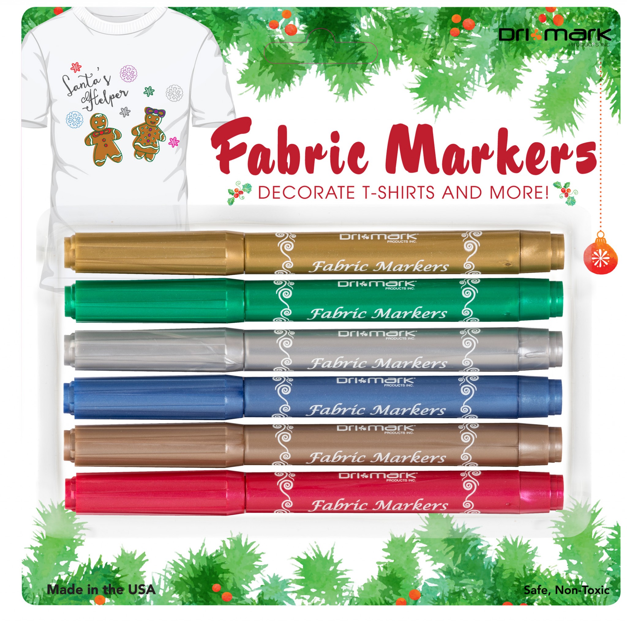 Holiday Fabric Markers