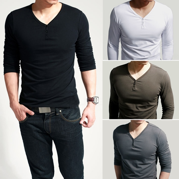 Mens V Neck T-Shirts