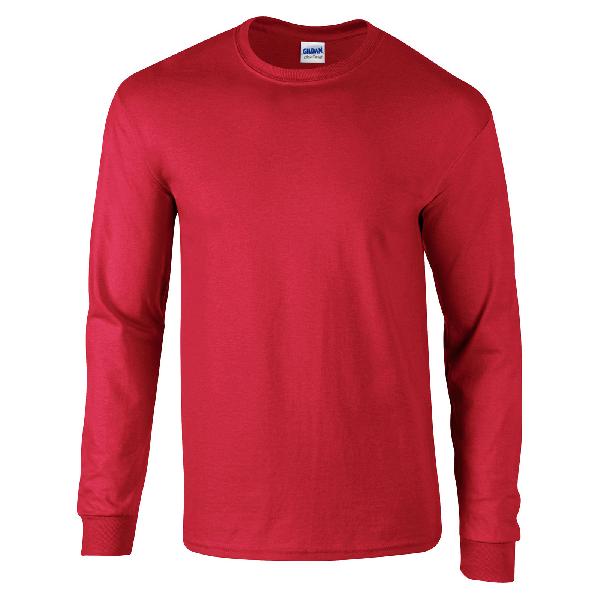 red color t shirt full sleeve