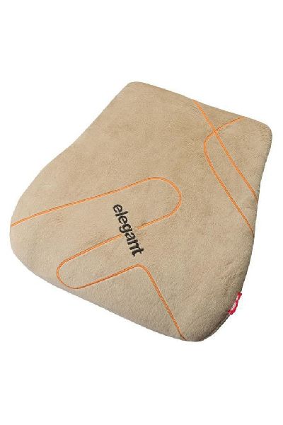 Memory Foam Slim Full Back Support Pillow Beige