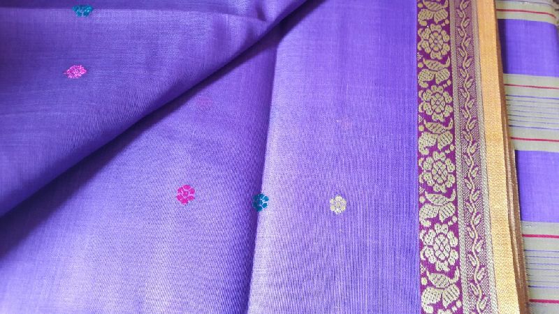 Wrinkle Free Cotton Sarees