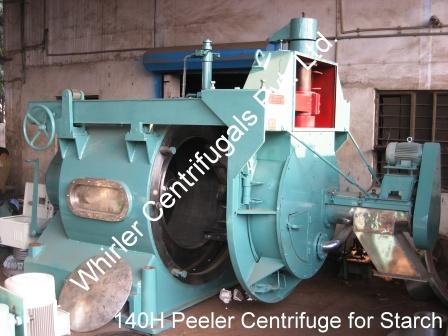 Peeler type centrifuge, Certification : ISO 9001:2008