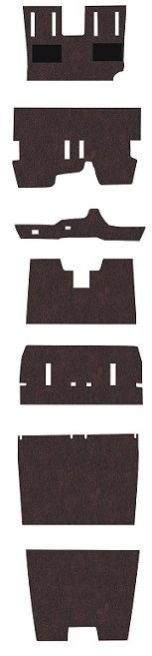Beechcraft K35 Bonanza Pre-Cut Carpet Kit