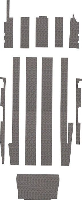 Cessna Caravan 208 Pre-Cut Vinyl Floor Kit