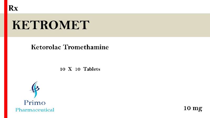 Ketorolac Tromethamine 10 mg