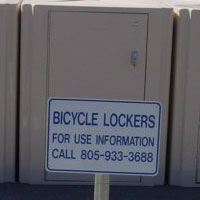 Bike Locker Signs