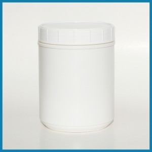 60 oz. 120mm Wide Mouth HDPE Canister