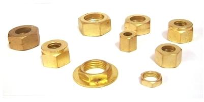 Brass Hex Nuts