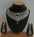 Cubic Zirconia American Diamond Necklace -14