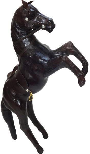 3009 Animal Horse Jumping Leather