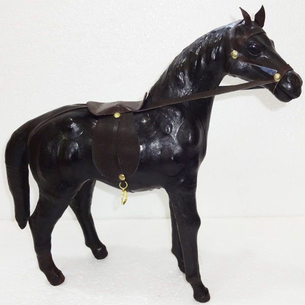 Leather Animal Horse Standing - 3012
