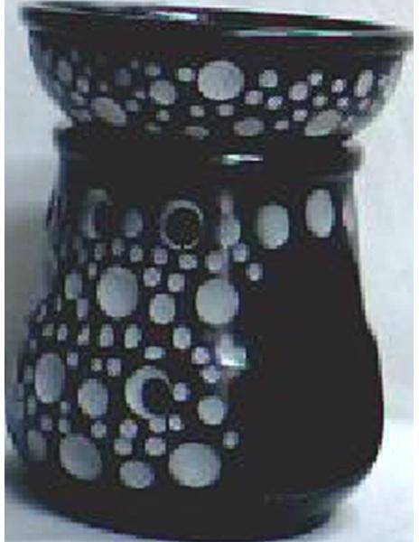 Soap Stone Aroma Lamp Black - 9925