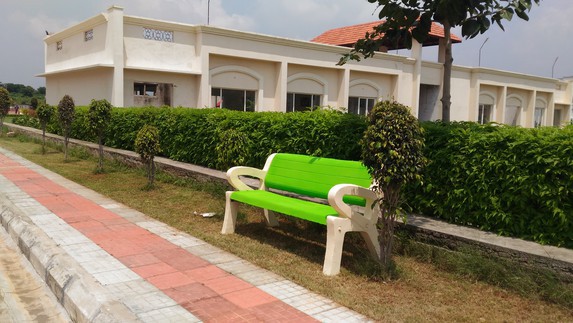 Polished Rcc Concrete Bench, for Garden, Style : Modern