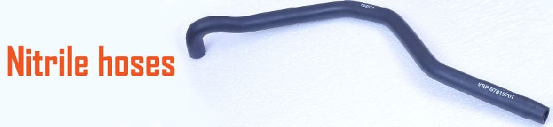 Nitrile rubber hoses