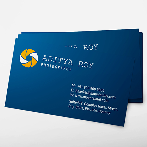 visiting card design and printing service