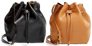 PU Bucket Leather Bags, for Travel, Size : 20x10Inch