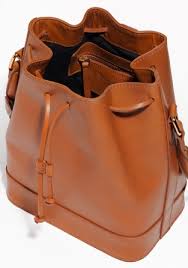 Drawstring Leather Bags