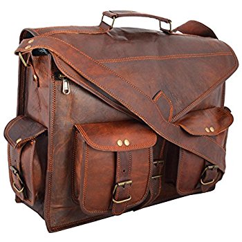 Messenger leather bags, for Office, Travel, Size : 24x12inch, 26x14inch