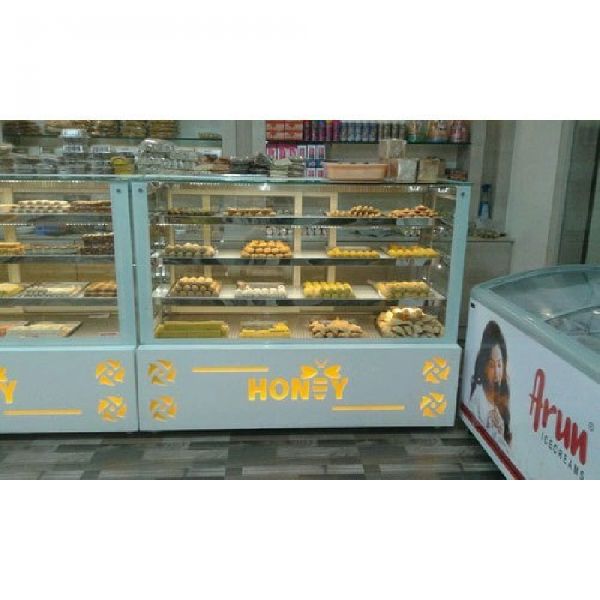 Corian Extra Clear Sweets and Bakery Display Counter