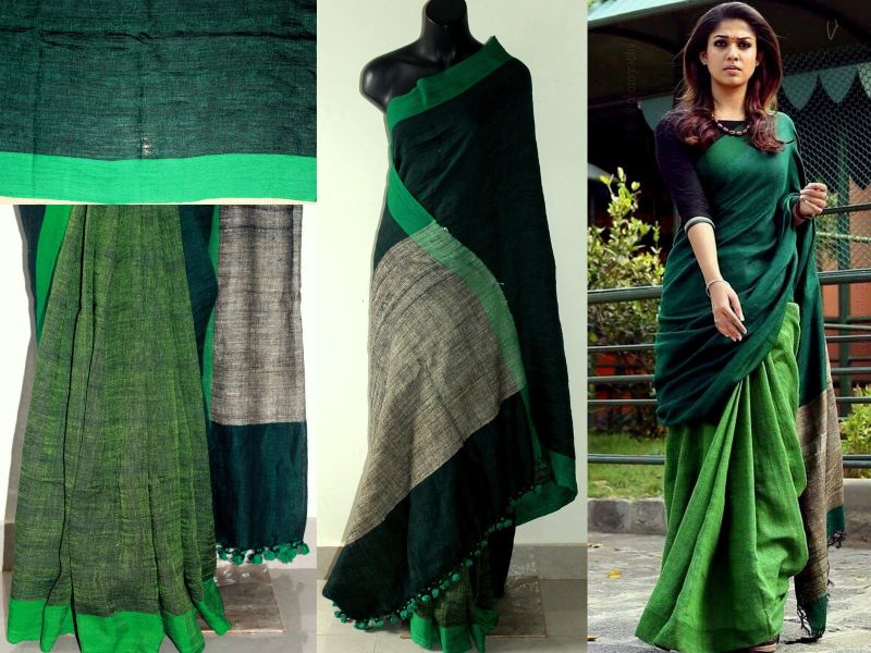 Linen Sarees