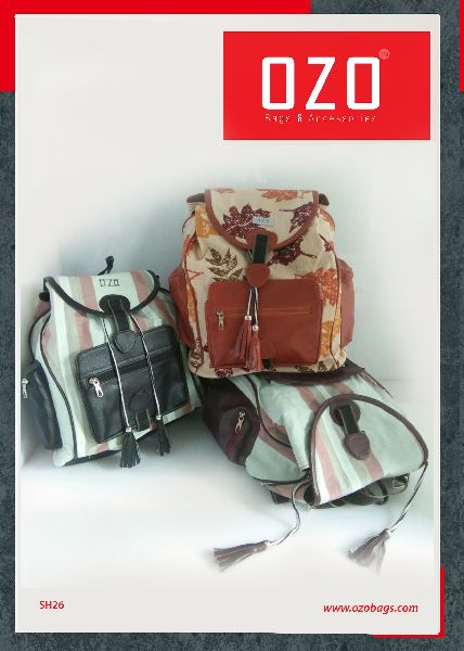 OZO Backpacks(sh26), for unisex, Color : multi
