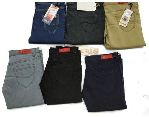 Denim Fabric Plain Ladies Soft Jeans, Feature : Strechable