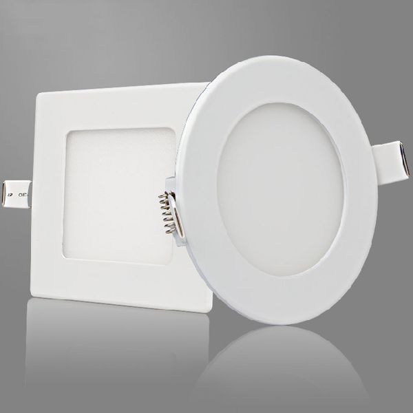 Round PVC LED Panel Lights, Lighting Color : Warm White