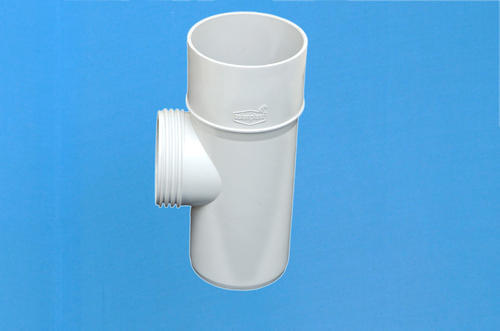 Asian plast Medium Pressure round pvc SWR Pipe Reducing Tee, for Water Fitting, Feature : Smooth Finish