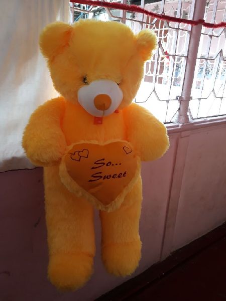 65 Cm Heart Teddy