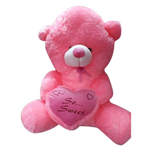 75 CM Heart Teddy Sitting