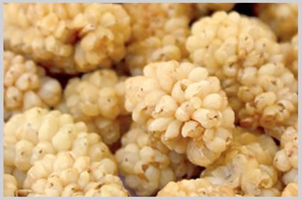 White Dried Mulberries
